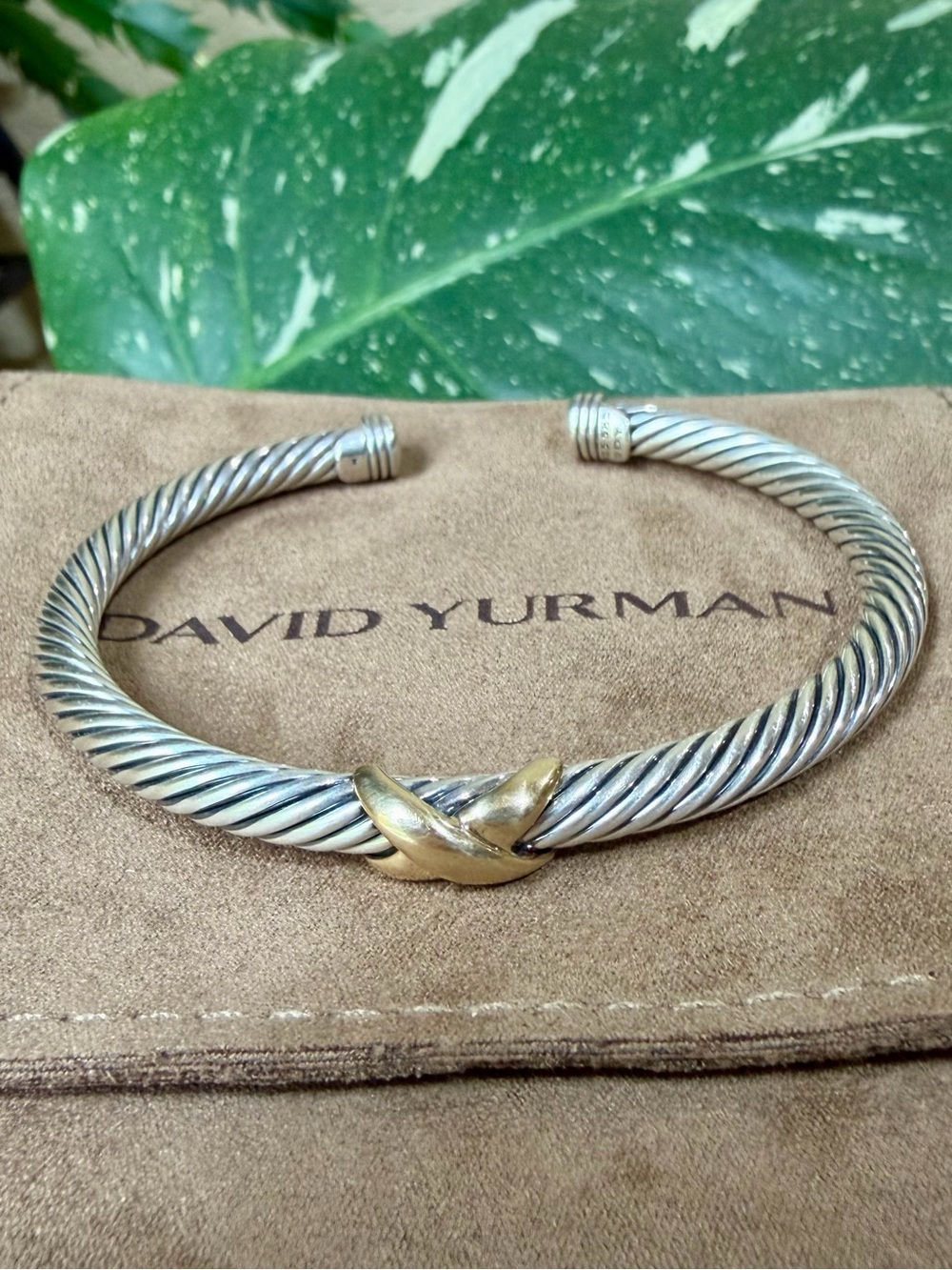 ❤️ David Yurman X Classic Cable Station Bracelet